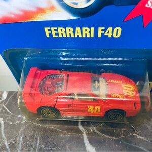 1991 HotWheels Ferrari F40 No. 69 NOC